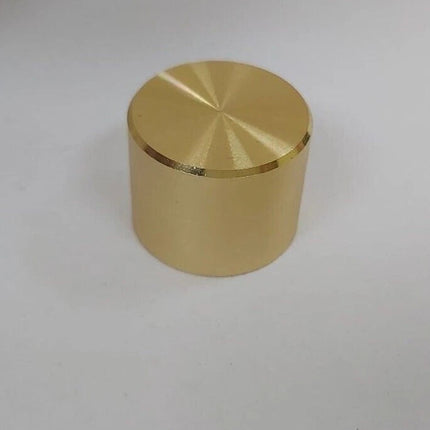 5x Universal Dimmer Light Switch Knob Polished Brass Gold Replacement Knob