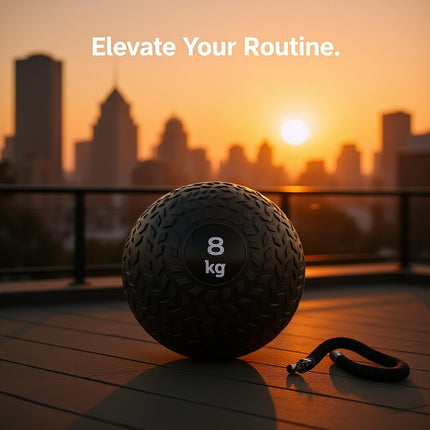 Core Balance Slam Ball Strength Gym Workout No Bounce Weighted Medicine Ball 8KG