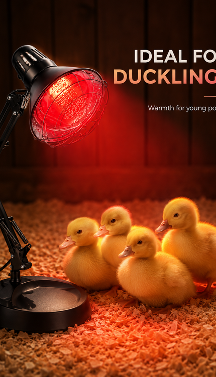 150W Infrared Heat Lamp Chick Brooder Light Poultry