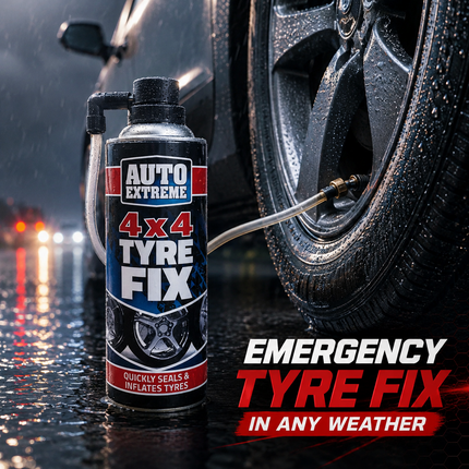 Instant Tyre Fix Spray Car Jeep SUVs Can Emergency Puncture Repair Kit 450ml