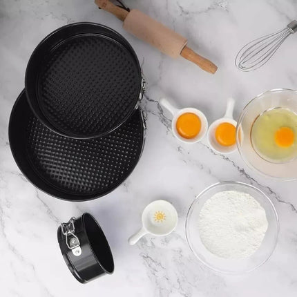 3 Pack Non-Stick Springform Cake Tins