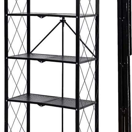 Folding Shelf Storage Portable Rack Shelves Garage Kitchen Warehouse Pantry Shed