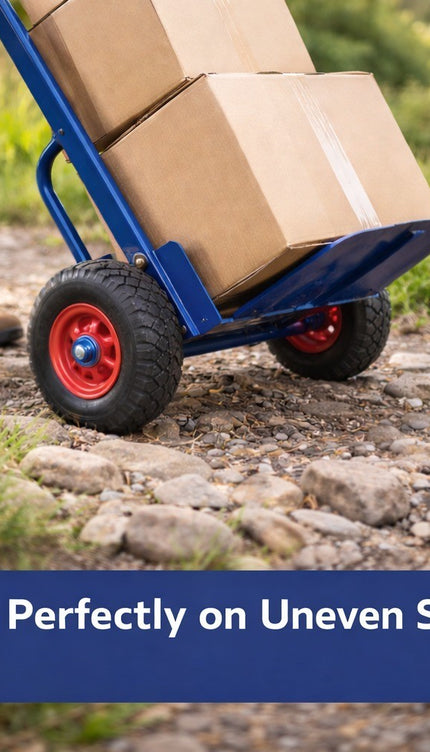 150kg Heavy-Duty Steel Sack Truck Trolley