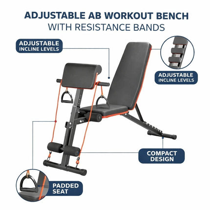 Multi-Position Adjustable Weight Bench