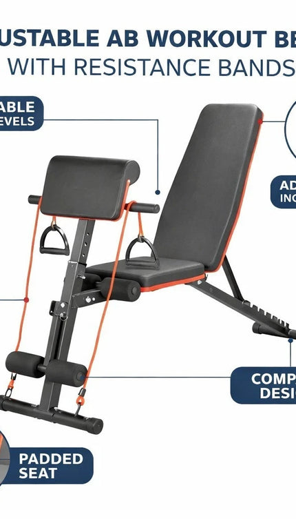 Multi-Position Adjustable Weight Bench