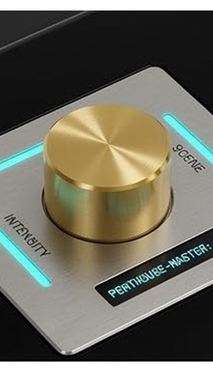 Universal Dimmer Light Switch Knob Polished Brass Gold Replacement Knob