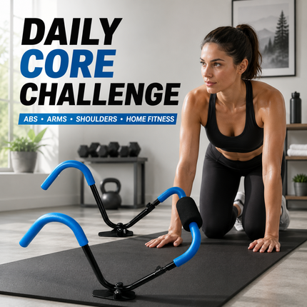 Fitness Ab Trimmer Sit Up Crunch Core Ab Roller Soft Foam Grip Gym Workout
