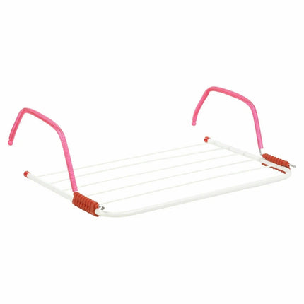 2x 3M Radiator Clothes Laundry Airer Dryer Adjustable Hanging Rack Rail