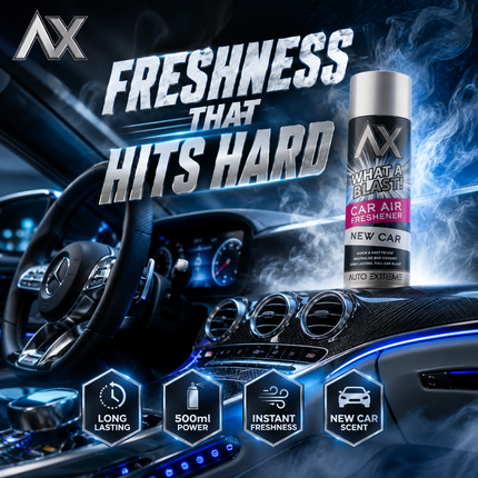 Rapide AX Car Air Freshener Spray WHAT A BLAST! Long Lasting Fragrance 500ml