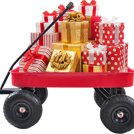 Garden Trolley Cart Utility Beach Wagon 150kg Kid Festival Strong Wheelbarrow
