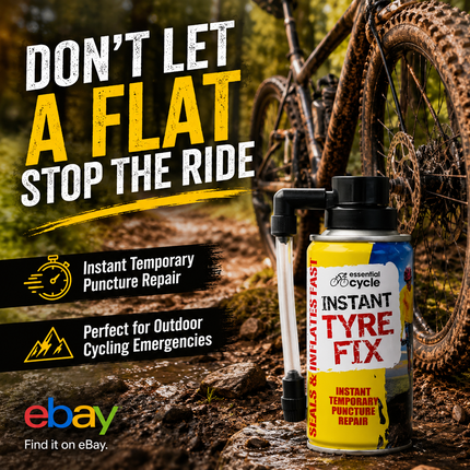 Instant Tyre Fix Spray 200ml Bike Car Puncture Repair Kit