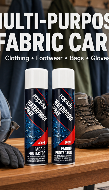 2x Waterproof Spray Fabric Protector Tent Shoes Clothing Treatment Renew 300ml
