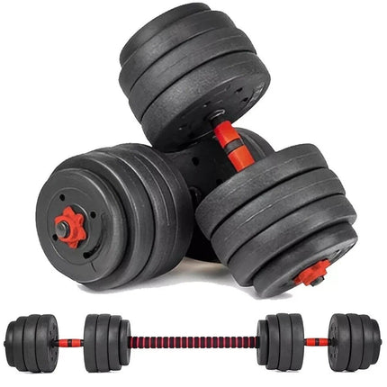Adjustable Dumbbell & Barbell Set
