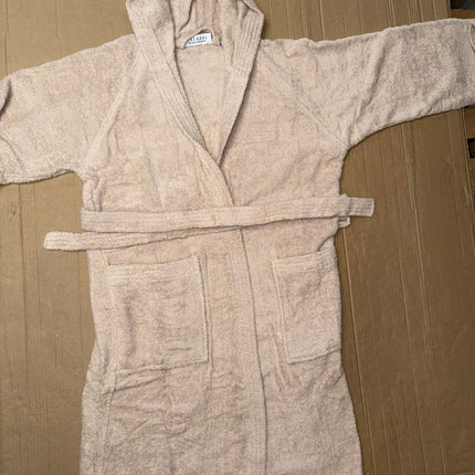 L/X-Large Sabia Unisex Cotton Terry Bathrobe Gown Soft Spa Robe Men Women