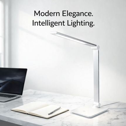 LED Table Desk Lamp – Eye-Caring Light USB Charging 3 Modes Touch Control