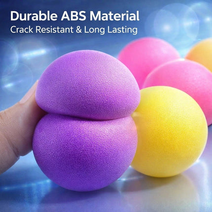 Ping Pong Balls 60 PCS ABS Multicolor Party Family School Table Tennis Balls