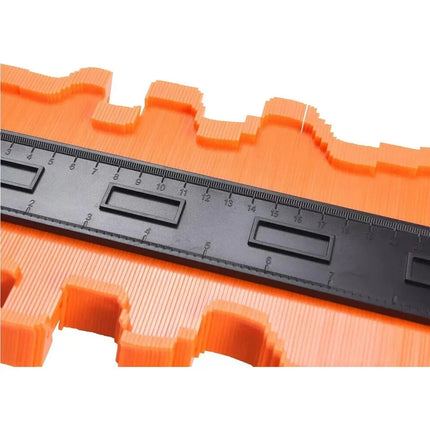 Contour Gauge with Lock 10" Shape Duplicator Profile Gauge Tool &Tiling Laminate