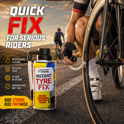 Instant Tyre Fix Spray 200ml Bike Car Puncture Repair Kit