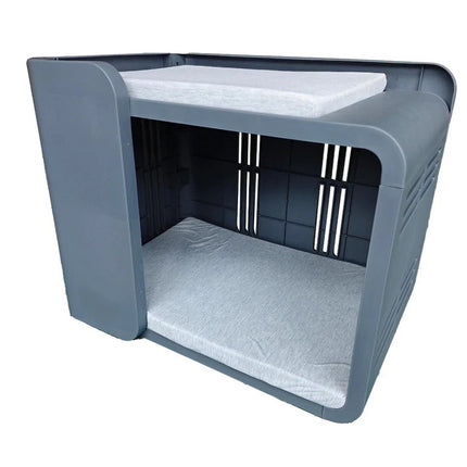 Pet Bed for Cats & Dogs Double Layer with 2 Soft Mattress Cushions Lightweight