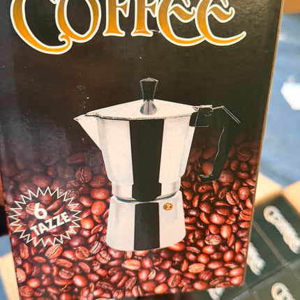 Moka Pot 300ml Stovetop Aluminium Italian Espresso Ground Coffee Latte Maker