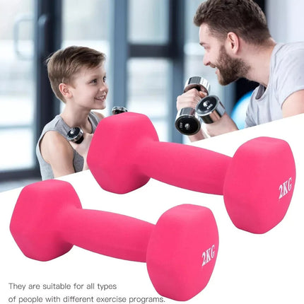 Neoprene Dumbbell Set Pair