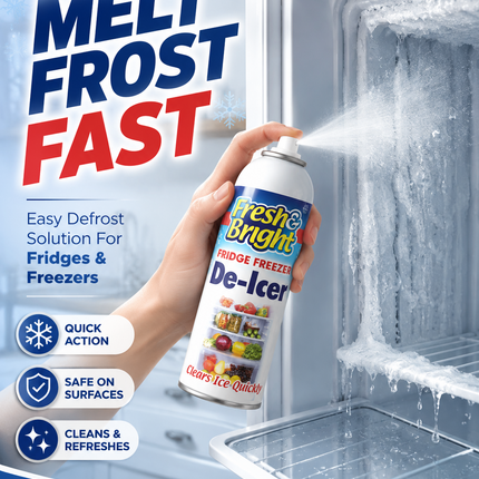 Fridge Freezer De Icer Spray 200ML Fast Defrost