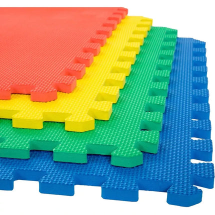 18X Thick Interlocking EVA Soft Foam Mat Multicolor Kids Play Floor Tile Mat New