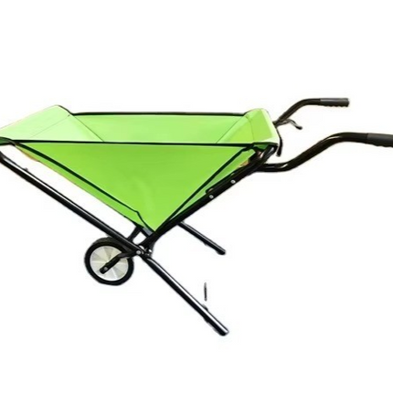Wheelbarrow Lightweight Folding Garden Large Wheel Barrow Cart Trolley 80KG