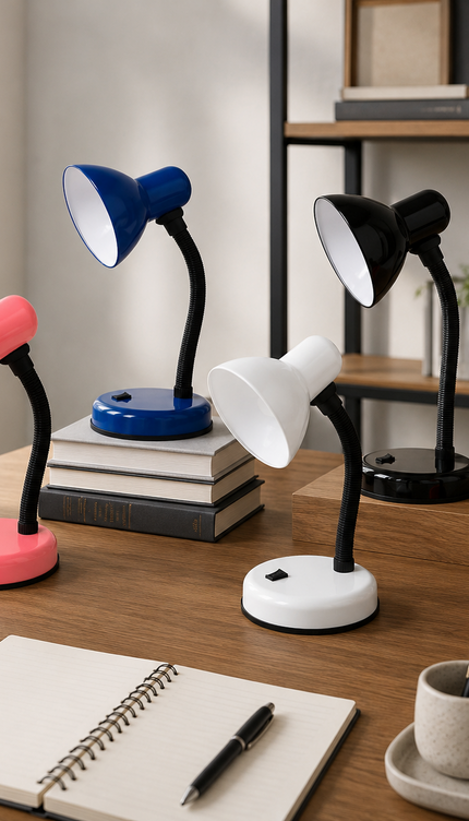Classic Flexible Neck Desk Lamp E27 Max 40W