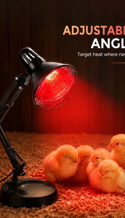 150W Infrared Heat Lamp Chick Brooder Light Poultry