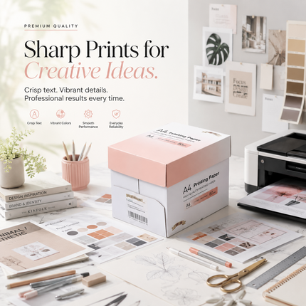 A4 Printer Paper 70gsm 80gsm Home Office Inkjet Laser Printer Copiers Reams