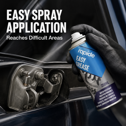 2x Easy Grease Spray Lubricant Synthetic Oil Waterproof Rust Protection 250ml