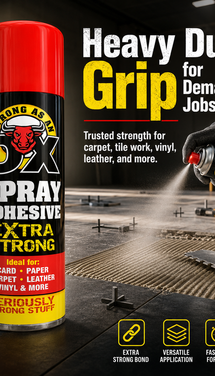 500ml Multi-Purpose Heavy-Duty Spray Adhesive for DIY & Upholstery