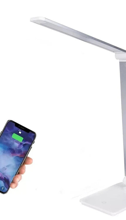 Eye-Caring LED Table Lamp with USB Touch Control Desk Reading Light 3 Brightness