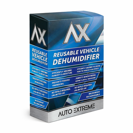 AX Reusable Vehicle Dehumidifier – Absorbs Moisture & Keeps Windscreens Clear