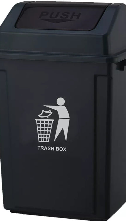 Large Swing Lid Recycling Bin for Kitchen & Home