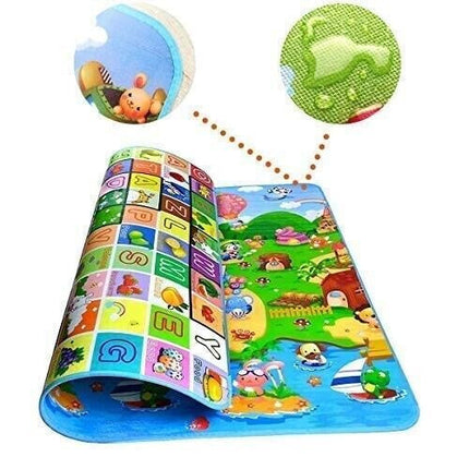 Large Baby Play Mat Kids Double Sided Crawl Educational Carpet 200x180cm New
