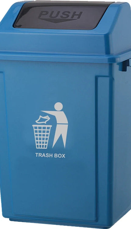 Large Swing Lid Recycling Bin for Kitchen & Home