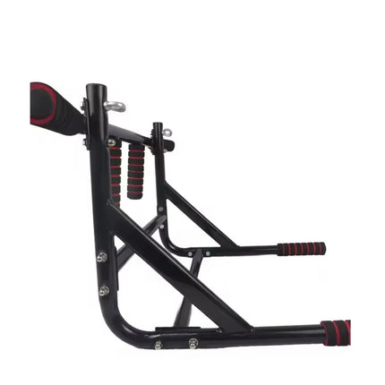 Pull Up Bar Wall Mounted Chin Up H Duty Power Tower Dip Station Multifunctional