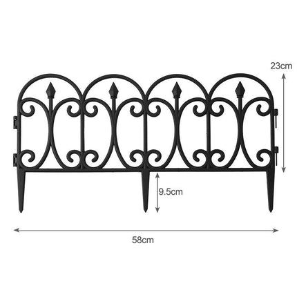 10PCS Garden Border Edging Panels