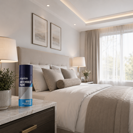 Anti Mould Spray Paint 400ML One Coat White Finish