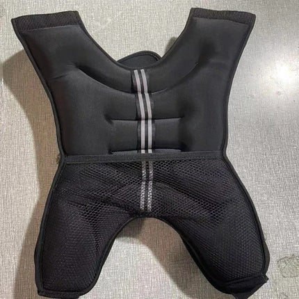 Adjustable 10KG Weighted Vest Fitness Training Running Jogging Workout Gym