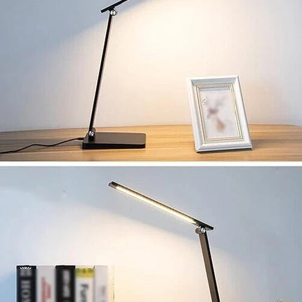 LED Table Lamp Eye-Caring Desk Light USB Rechargeable Touch Control 5 Modes
