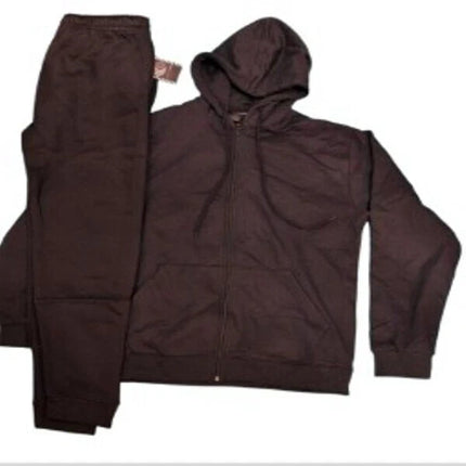 Hoodie Tracksuit For Unisex Kids Full Zip 2 Pcs School & Casual Sportswear Set