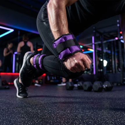 0.5kg Purple Ankle & Wrist Weights Set – 2 Pack