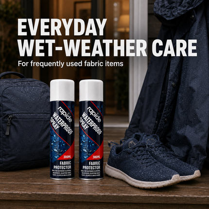 2x Waterproof Spray Fabric Protector Tent Shoes Clothing Treatment Renew 300ml