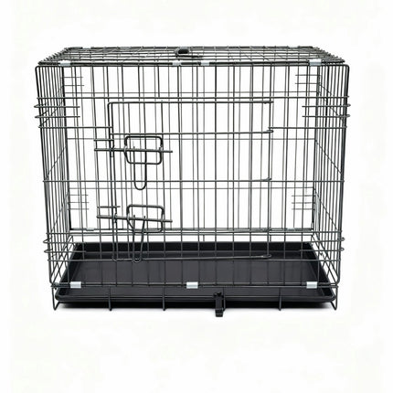 Pet Cage Metal Puppy Training Crate Portable Dog Carrier Suitable for Cats & Dog