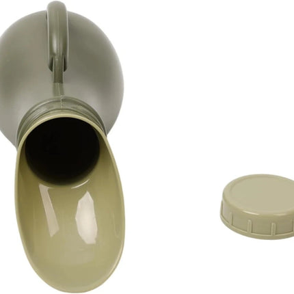 Unisex Urinal Bottle 1L Funnel & Secure Lid for Elderly Car Bedside Toilet Aid