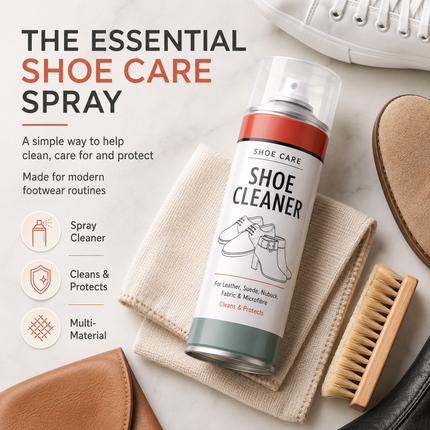 Shoe Cleaner Spray 250ml For Leather Suede Nubuck Trainer