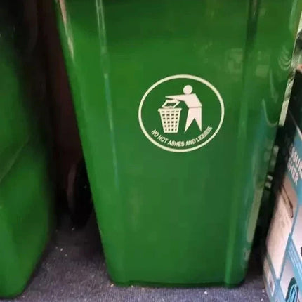 Outdoor Wheelie Bin Trash Can 100L/120L EN840 Large Rubbish Waste Dustbin